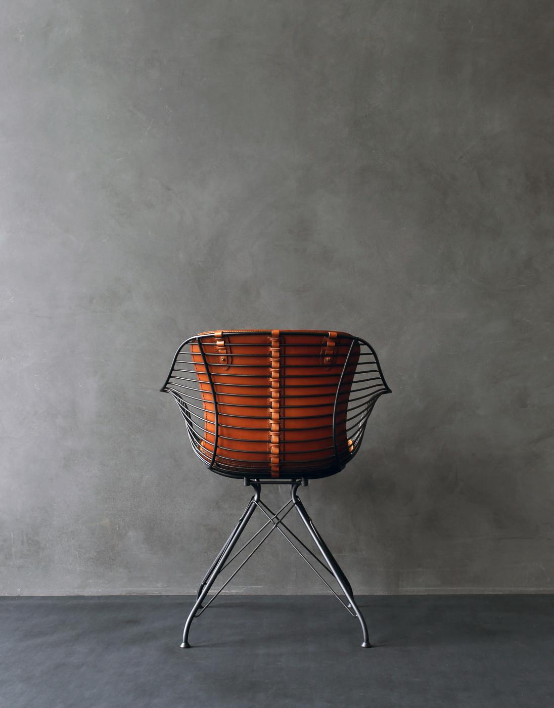 WIRE DINING Chair - Black – Bild 3