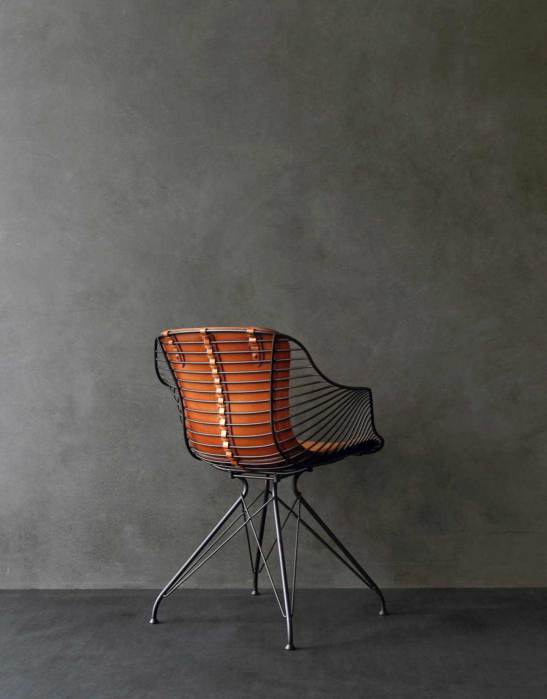 WIRE DINING Chair - Black – Bild 2